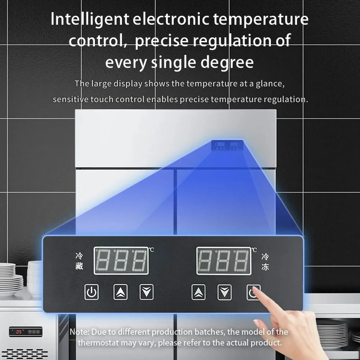 Energy Saving Freecooling Compatible Reach-In Four-Door Stainless Steel…
