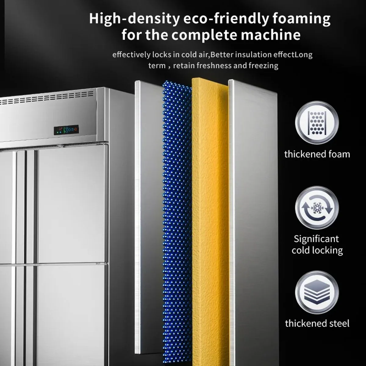 Commercial Large Capacity Vertical Reach-In Bakery Tray Freezer Automatic…