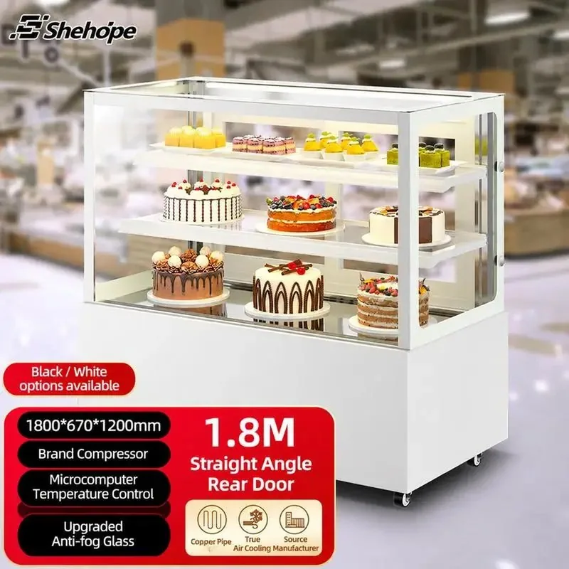 Straight Rear Swing Door Four-Door Single-Temperature Digital Display Floor…