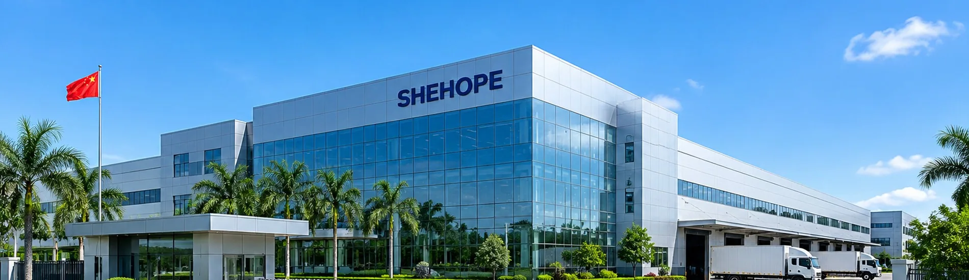 Campus de fabricación de refrigeración comercial SHEHOPE en Foshan, China
