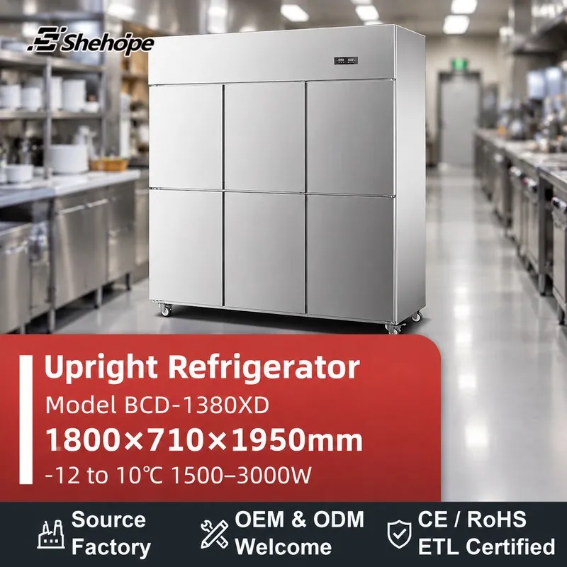 Energy Saving Freecooling Compatible · BCD-1380XD · 1800×710×1950