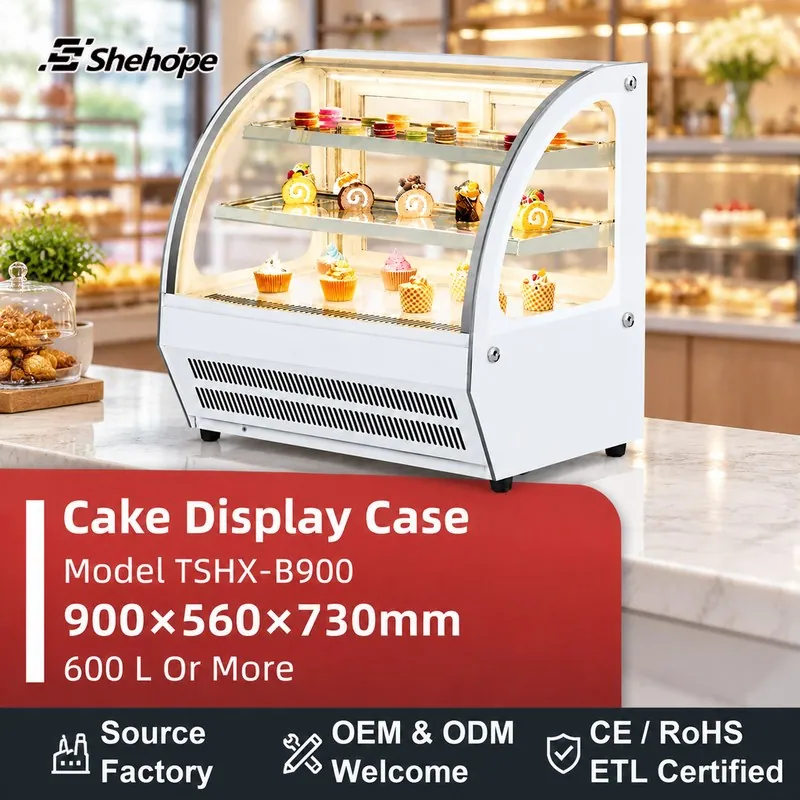 Shehope Commercial Countertop Four-Door · TSHX-B900 · 900×560×730
