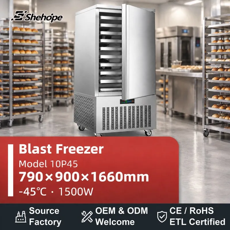 10 Tray -45C Commercial Walk-In Single · 10P45 · 790×900×1660