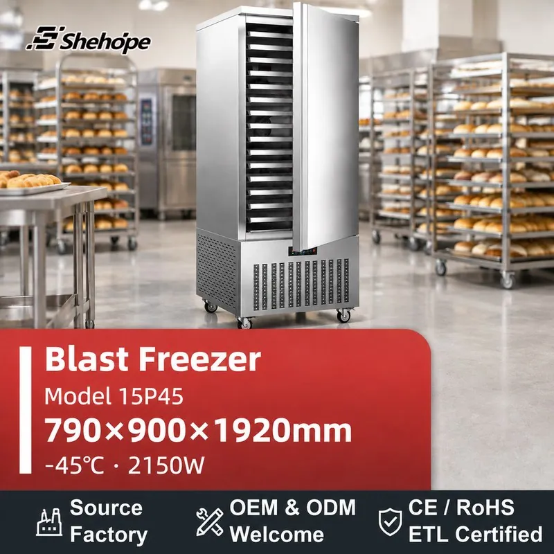 15 Tray -45C Commercial Walk-In Single · 15P45 · 790×900×1920