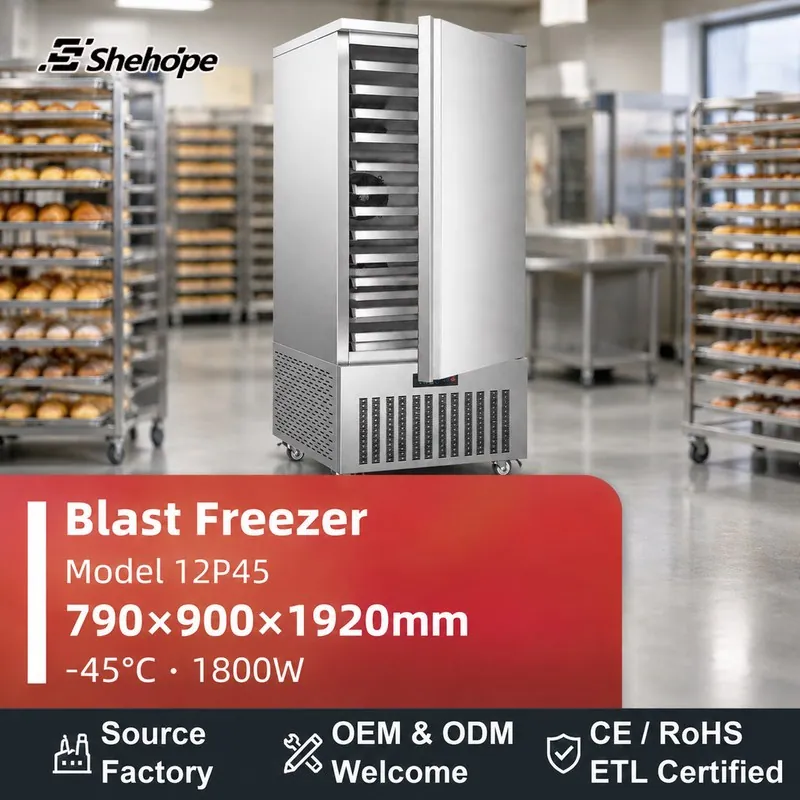 12 Tray -45C Commercial Walk-In Single · 12P45 · 790×900×1920