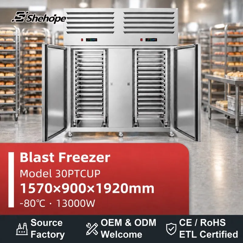 30 Tray -80 Commercial Walk-In Double · 30PTCUP · 1570×900×1920