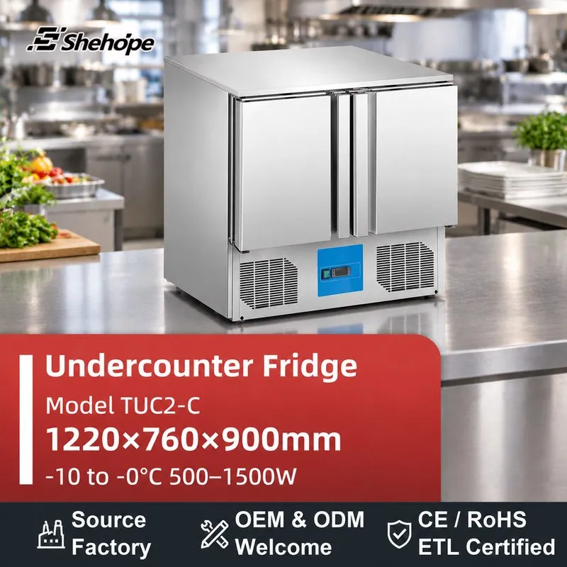 ثلاجات تحت الطاولة وثلاجات بأسطح عمل · TUC2-C · 1220×760×900