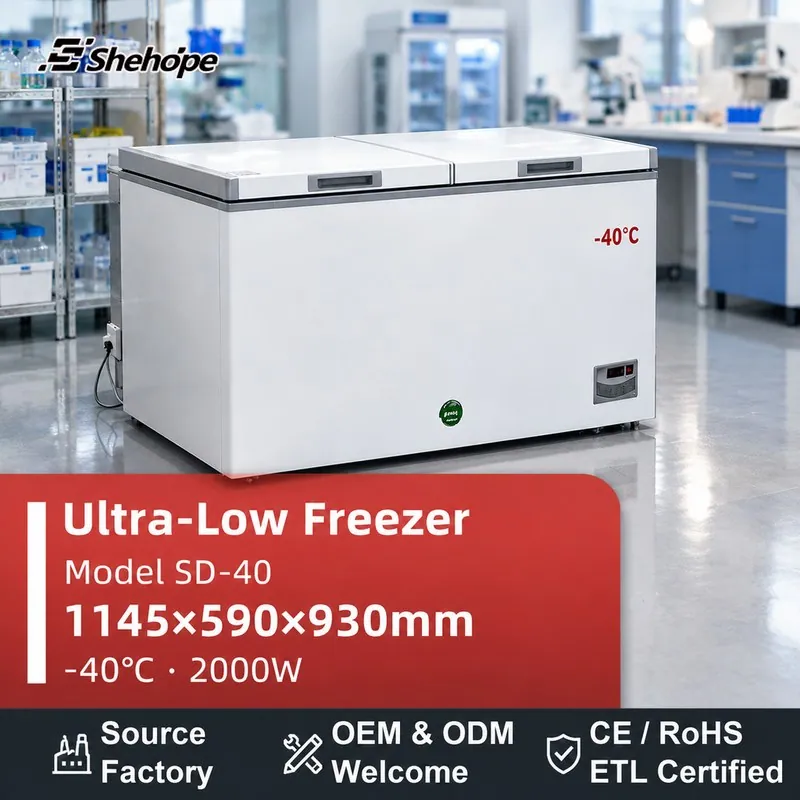 Large Capacity Horizontal Chest Ultra Low · SD-40 · 1145×590×930