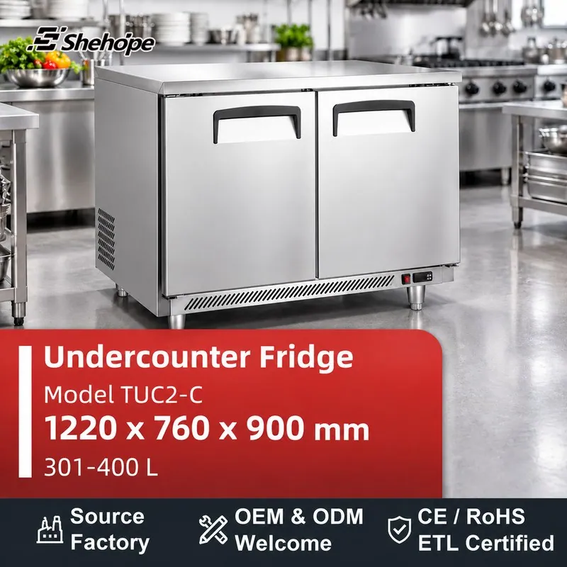 ثلاجات تحت الطاولة وثلاجات بأسطح عمل · TUC2-C · 1220×760×900