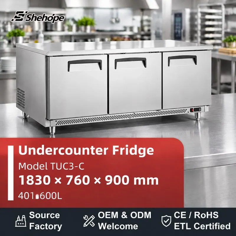 ثلاجات تحت الطاولة وثلاجات بأسطح عمل · TUC3-C · 1830×760×900
