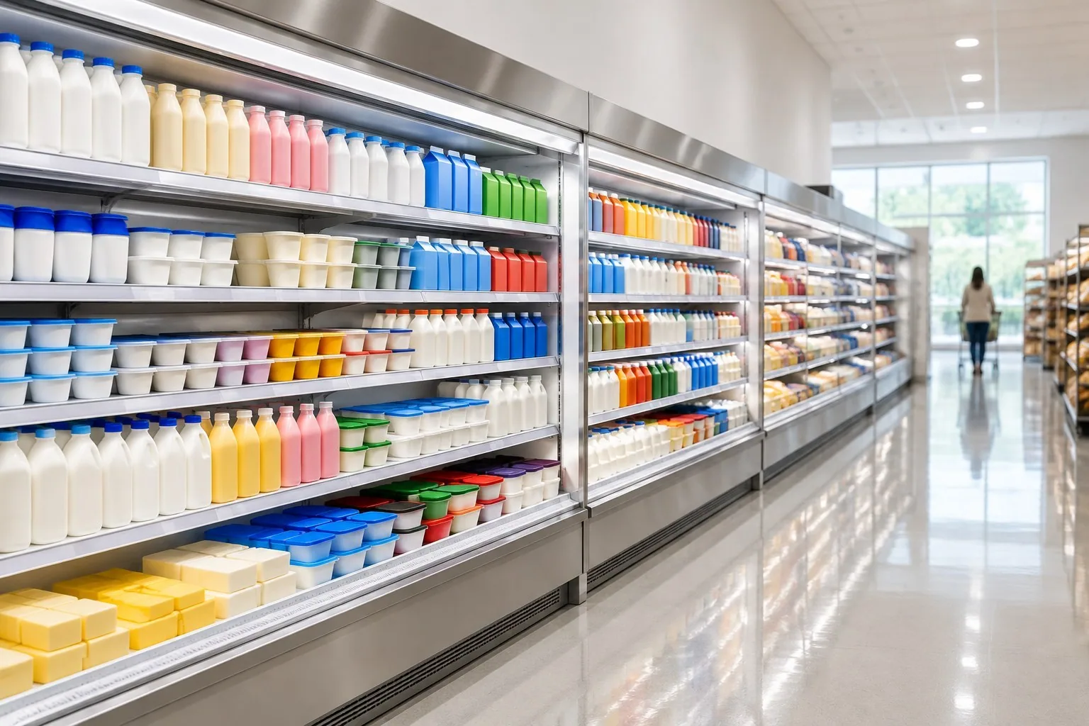 Open display refrigeration