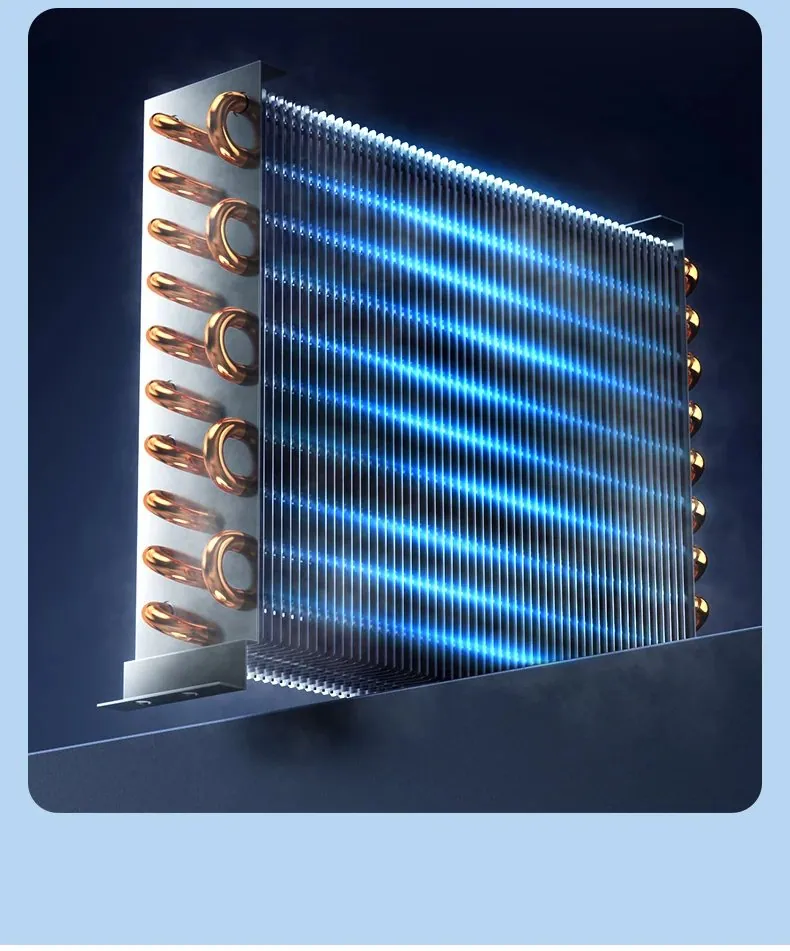 1.2m 380L Full Copper Tube Stainless Steel Double Doors Automatic Defrost VIP…