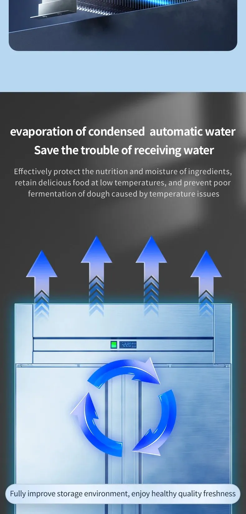 Commercial Reach-In 4-Door Upright Tray Freezer Automatic Defrost Digital…