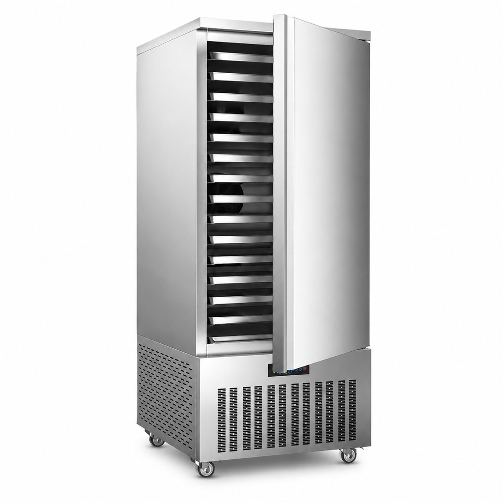 Congelador rápido de 15 tabuleiros -45C de porta única para câmara…