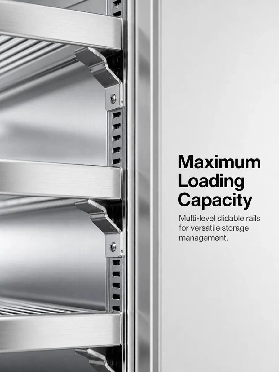 30 Tray -45C Puls Commercial Walk-In Double Doors Blast Freezer Stainless…