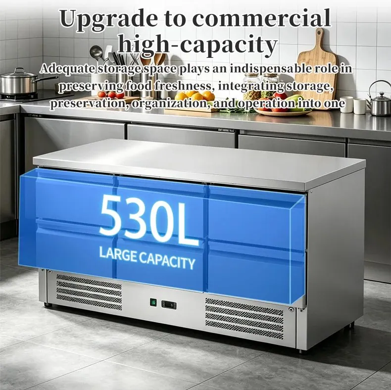 Factory OEM 4-Drawer Undercounter Refrigerator Stainless Steel Commercial…