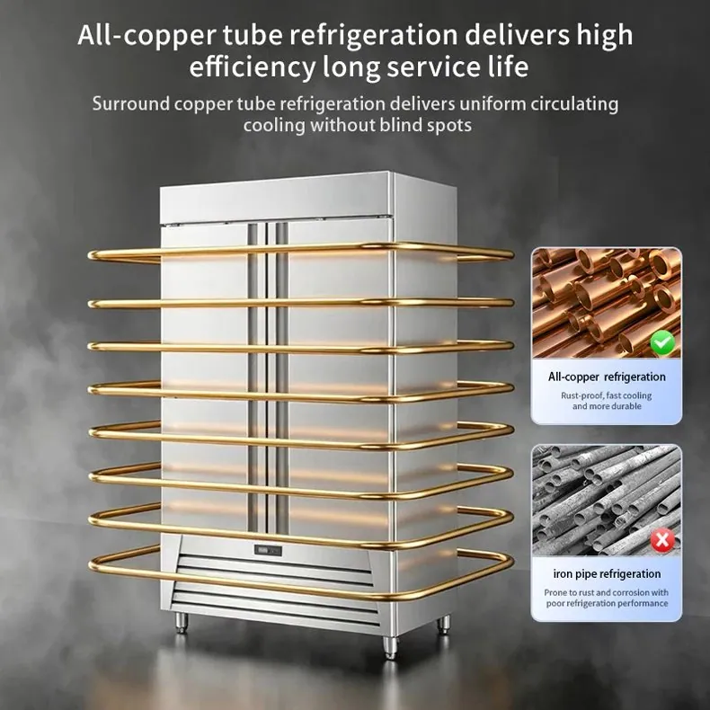 Double Door American Style Stainless Steel Reach Refrigerator Auto Defrost…