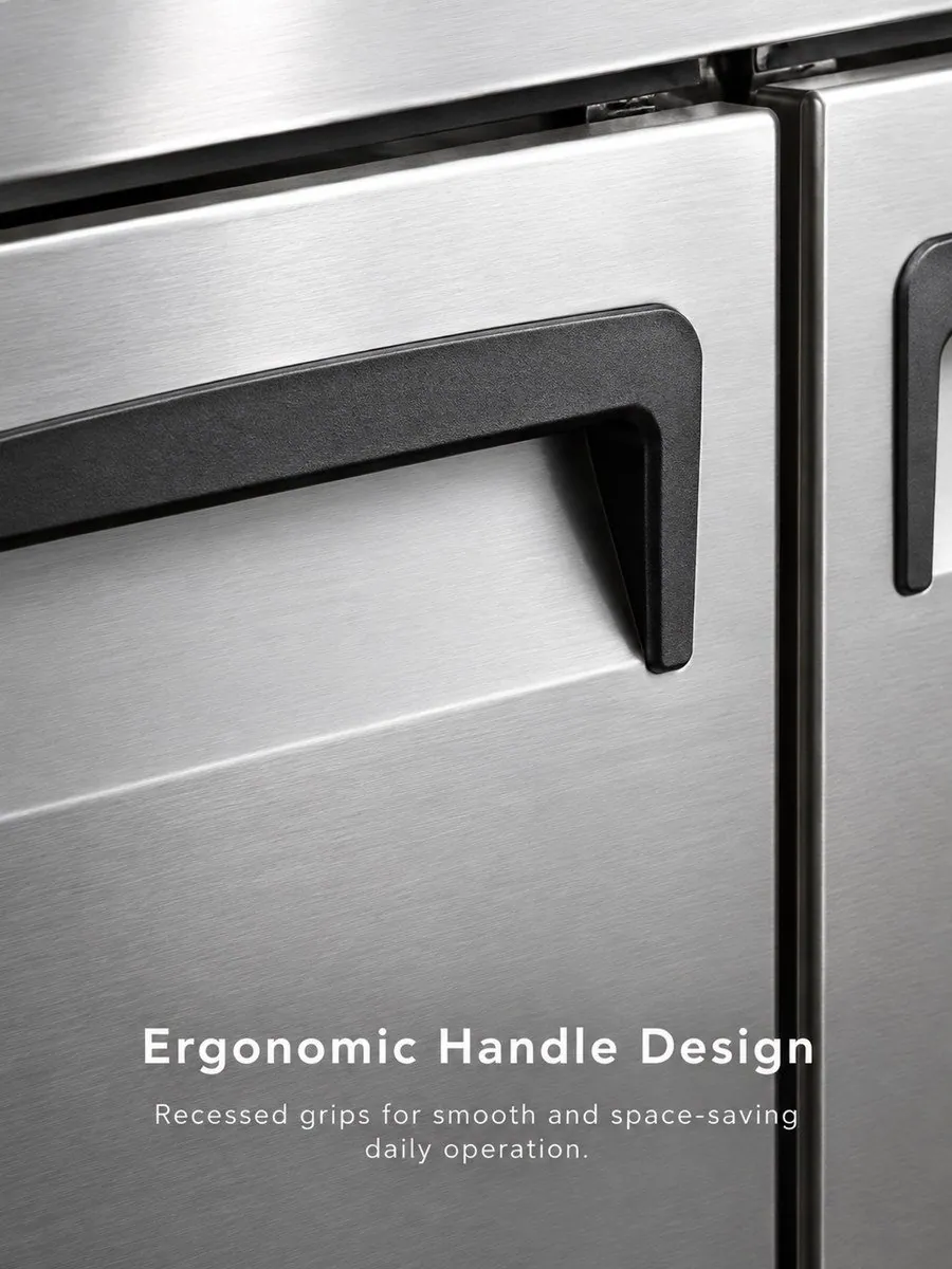 Commercial 201 Stainless Steel 2-Door Refrigerated Worktop for Restaurant…